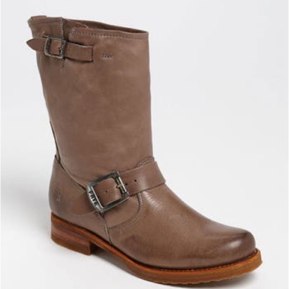 Frye Cognac Leather Boots size 9